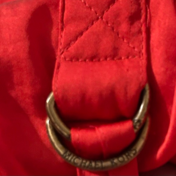 Michael Kors Red Satin Silky Blouse size 1X - Picture 7 of 8